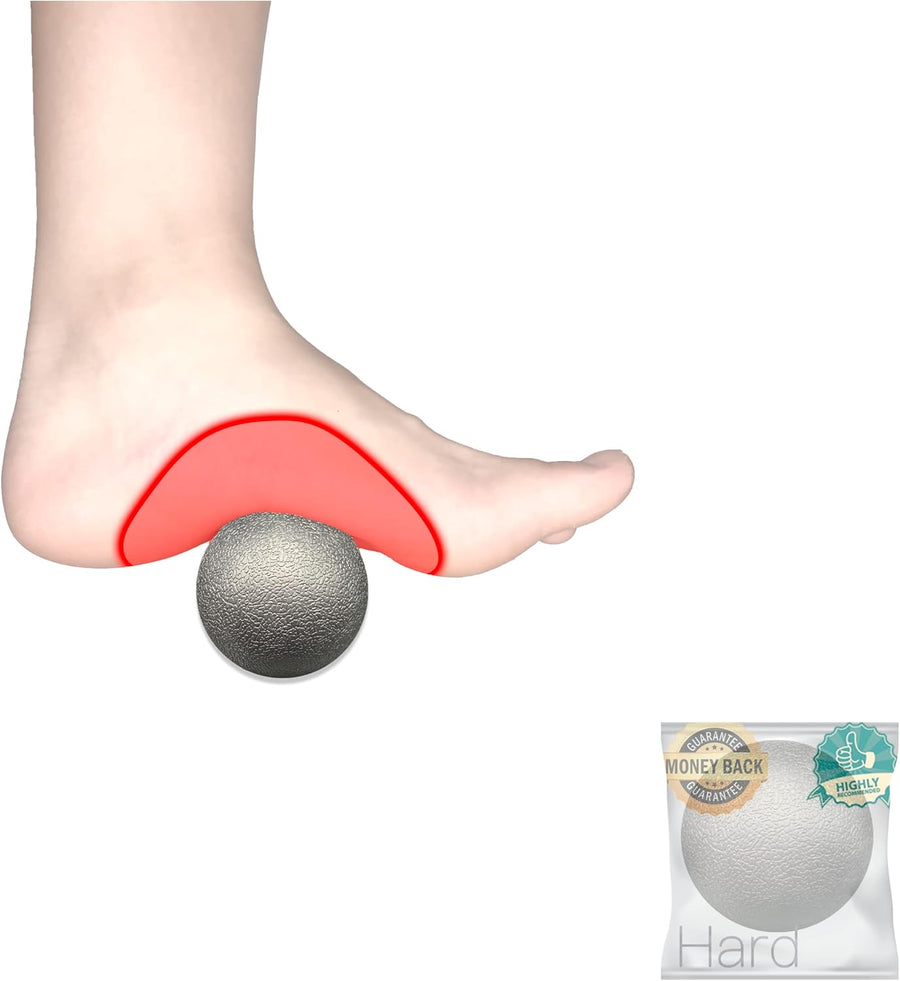 Lacrosse Ball for Plantar Fasciitis Relief and Deep Tissue Massage