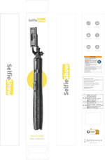 71" Phone Tripod & Selfie Stick, All in One Extendable Cell Phone Tripod with Wireless Remote, Tripods Stand for iPhone & Travel Selfie Stick 360° Rotation Compatible with iPhone Android, Camera
