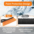 Snow Brush & Ice Scraper, 27'', Ice Scrapers for Car Windshield, Detachable Snow Removal Tool with Ergonomic Foam Grip for Cars, Suvs, Trucks