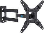 Pipishell Full Motion TV Wall Mount for Echo Show 21/15 and 13-42 Inch Flat Curved Screen TVs & Monitors, Max VESA 200x200mm up to 44lbs, TV Mount Wall Bracket with Rotation Swivel Tilt Extension
