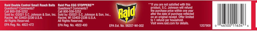 Raid Roach Killer Baits, Plus Egg Stoppers, 12 count