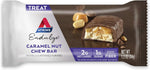 Atkins Endulge Caramel Nut Chew Bar, Low Sugar Snack, Dessert Bar, High Fiber Bar 1g Sugar, 10 Count