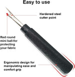 2PCS Seam Rippers, Sharp Sewing Seam Thread Remover Stitch Unpicker with Ergonomic Handles for Needle Work Patterns and Sewing Clothes
