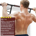 AmazeFan Pull Up Bar Doorway with Ergonomic Grip - Home Gym Chin-Up Frame