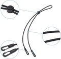 Zasie Face Mask Holder and Extender Strap for Kids and Adults, 5 Pack