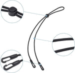 Zasie Face Mask Holder and Extender Strap for Kids and Adults, 5 Pack