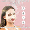 Bio Collagen Overnight Facial Mask with Peptides, Hyaluronic Acid & Antioxidants, Brightening Hydrating Korean Hydrogel Face Mask for Women, Skincare Sheet Mask - 4 Pack