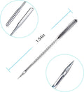 Sewing Machine Needles, 50 PCS Universal Sewing Machine Needle, Compatible with Singer, Brother, Janome, Varmax, Sizes HAX1 65/9, 75/11, 90/14, 100/16, 110/18 (50 PCS)
