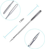 Sewing Machine Needles, 50 PCS Universal Sewing Machine Needle, Compatible with Singer, Brother, Janome, Varmax, Sizes HAX1 65/9, 75/11, 90/14, 100/16, 110/18 (50 PCS)