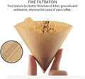 Cone Coffee Filters #2, 200 Count Unbleached Size 02 Coffee Filter, Disposable Natural Paper Filters 2-4 Cup, 02 Cone Filters for Pour Over and Drip Coffee Maker
