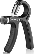 AIXPI Grip Strength Trainer - Adjustable 11-132 lbs Resistance, Forearm Exerciser for Muscle Building & Injury Recovery