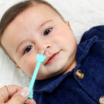 oogiebear Baby Nose Cleaner & Ear Wax Removal Tool - Safe Booger & Earwax Removal for Newborns, Infants, Toddlers - Dual-Ended - Essential Baby Stuff