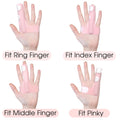 Finger Splint, Adjustable Finger Brace for Index, Middle, Ring Fingers, Pain Relief and Support