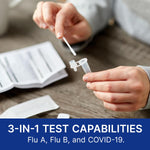 CorDx TyFast Flu A/B & COVID-19 Multiplex Rapid Test Kit, 25 Tests, 10 Minute Results