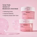 Biodance Collagen Gel Toner Pads, Pore Minimizer for Face, Improving Elasticity, Gentle Exfoliating Toner Pads for Sensitive Skin, Korean Skincareㅣ4.93 fl.oz.(140g)*60Pads