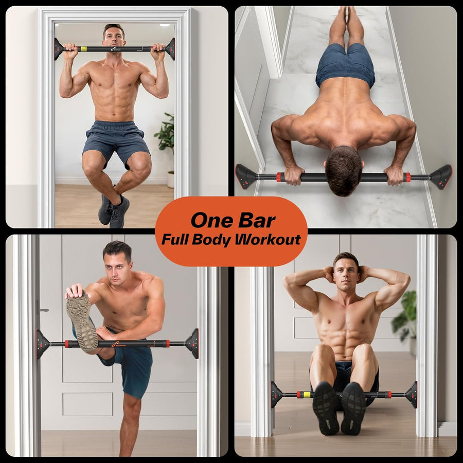Sportneer Adjustable Doorway Pull-Up Bar, 440 lbs Capacity, No Drilling