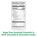 RUSSELL STOVER Sugar Free Assorted Caramels in Chocolate Candy, 15.3 oz. bag