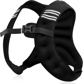 NATURELUX Weighted Vest for Men & Women - 5-30lbs Adjustable Weight Vest for Workouts, Running, Walking