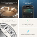 Oura Ring 4 - Silver - Size 9 - Sleep, Activity, Women’s Health, AI Advisor, Up to 8 Days of Battery Life, Size Before You Buy, Android & iOS Compatible