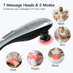 MEGAWISE Cordless Deep Tissue Percussion Massage Gun - Back, Neck, Shoulders