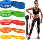 Resistance Bands for Full-Body Workouts - 4 Progressive Levels, Includes Accessories