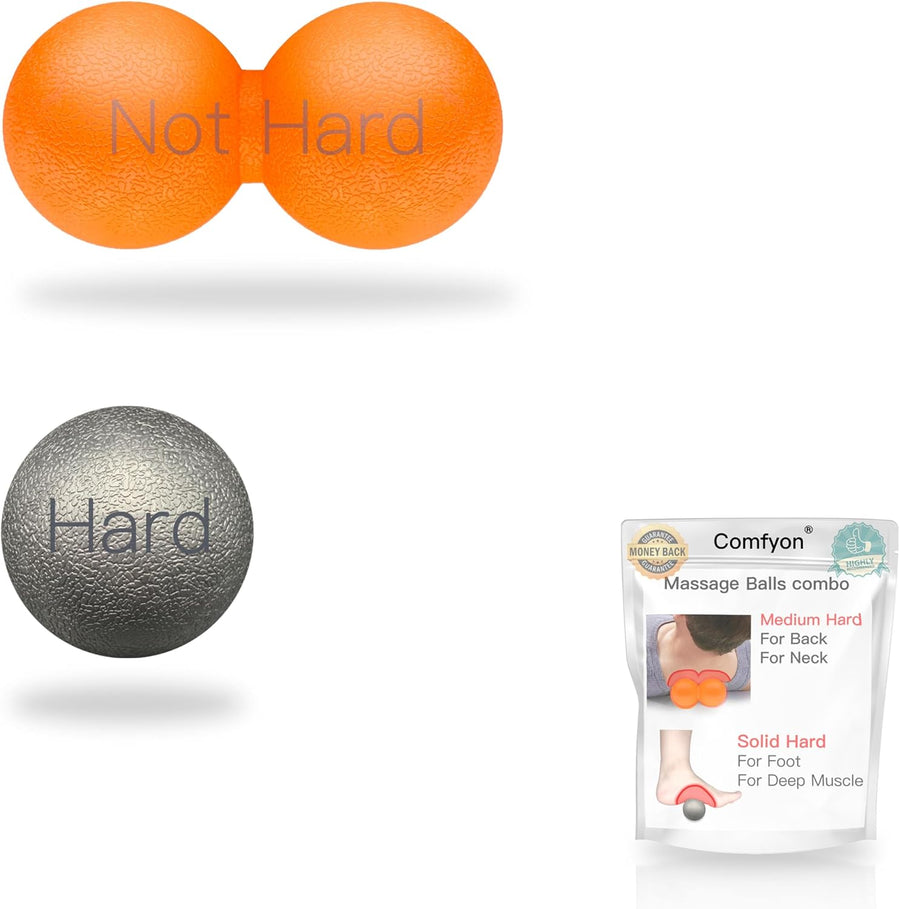 Lacrosse Ball for Plantar Fasciitis Relief and Deep Tissue Massage
