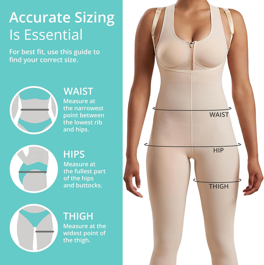MARENA SFBHM2 Stage 2 High-Back Pull-On Girdle with Adjustable Mid-Calf Length