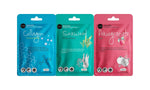 Celavi Essence Facial Sheet Face Mask Variety Set Classic Authentic Korean Moisturizing Skincare (12-Packs)