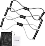 HPYGN Figure 8 Resistance Bands for Arms, Chest, Yoga Workouts