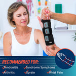 FEATOL Wrist Brace Hand Brace for Carpal Tunnel and Tendonitis Relief, Small/Medium