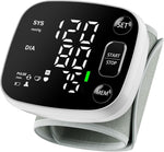 Oklar Rechargeable Wrist Digital Blood Pressure Monitor with LED Display