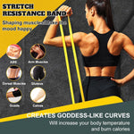 Resistance Bands for Full Body Workout - Durable, Versatile, Portable Home Gym Equipment
