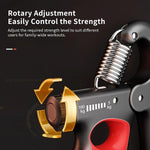 Grip Strength Trainer with Adjustable Resistance 5-100KG and Automatic Counter
