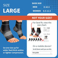 Plantar Fasciitis Socks for Men and Women with Arch Support and Compression