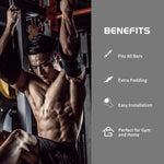 Hanging Ab Straps for Pull Up Bar: Gym Ab Sling Straps for Arm & Leg Raises