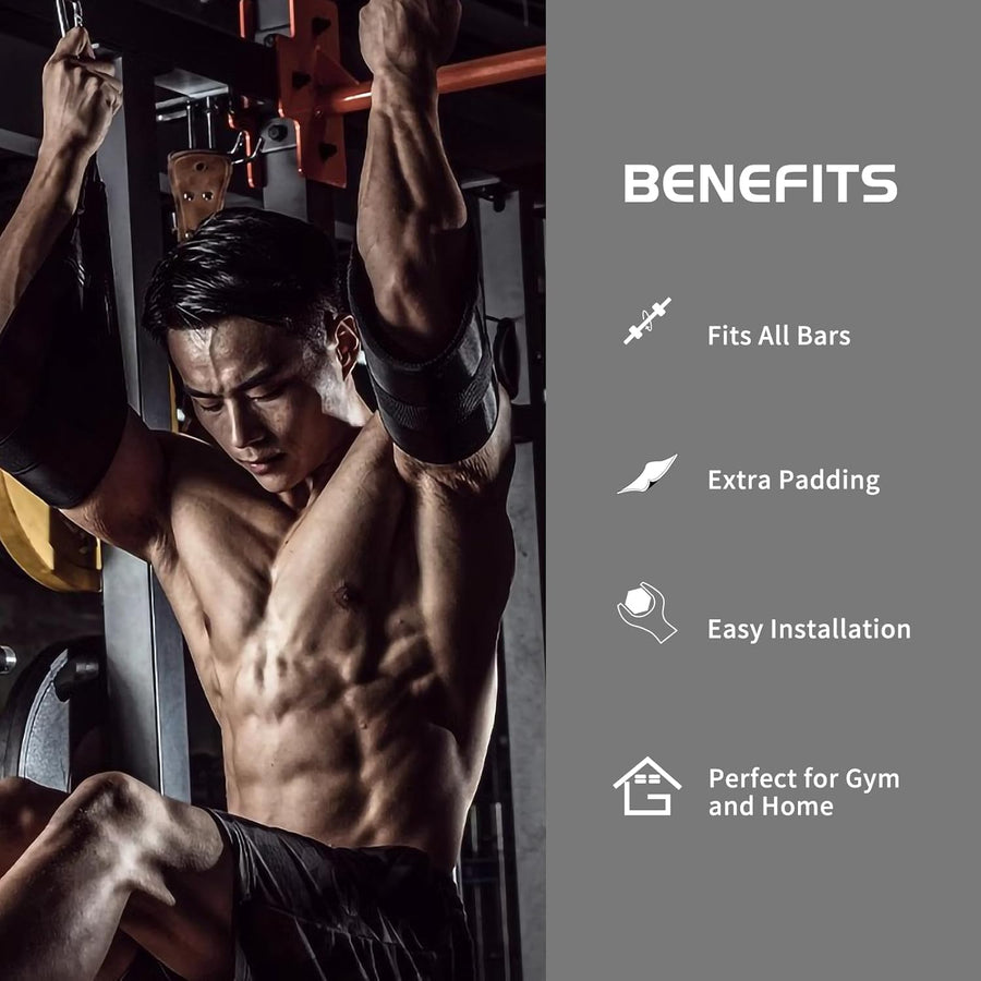 Hanging Ab Straps for Pull Up Bar: Gym Ab Sling Straps for Arm & Leg Raises