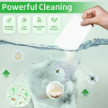 Poesie Laundry Detergent Sheets Fresh Scent 160 Count Clear Non-Plastic Hypoallergenic Liquid Less Sheets for Home Dorm Travel Camping & Hand Washing Clean No Waste