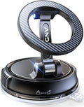 ANDERY Car Phone Holder for Magsafe [78+LBS Strongest Suction & 2400gf Magnetic] 360° Adjustable Car Phone Mount, Phone Holders for Your Car for iPhone 17 Pro Max 16 15 14 13 12 Air Plus, Carbon Fiber