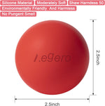 Massage Lacrosse Balls for Myofascial Release and Deep Tissue Massage 2Pack