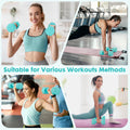 EQUIPRO Adjustable Dumbbell Set, 4-in-1 Free Weights for Women, 2-5 lbs