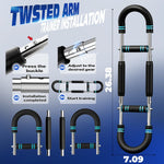 Twister Arm Trainer: Adjustable Chest Workout Equipment for Home Gym