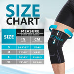 Bodyprox Knee Compression Sleeve for Men and Women, Medium, 2 Pack