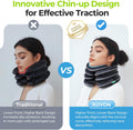 AUVON Inflatable Neck Stretcher for Cervical Traction in L Size