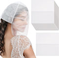 Tegeme 50 Pieces Disposable Face Makeup Protector Hood