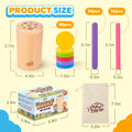Wooden Montessori Baby Toddler Toys: 3 in 1Learning Fine Motor Skills Juguetes, Educational Color Sorting Fidget Sensory Toys for Toddlers 1-3, Object Permanence Cause and Effect Boys Girls Gifts