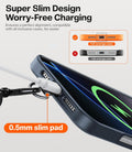 TORRAS Phone Lanyard Crossbody with 2 Phone Tabs, Adjustable Anti Theft Phone Strap for All Phones, Premium Metal Buckles, Skin-Friendly, Universal Cell Phone Neck lanyard for Travel Essentials, Black