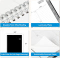 Blue Sky 2026 Weekly and Monthly Planner Calendar, Includes January 2026 - December 2026, 8.5" x 11", Flexible Cover, Wirebound, Laminated Tabs, Storage Pocket, Enterprise