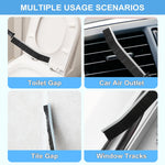 11Pcs Crevice Cleaning Brush Set, Hard Bristle Cleaning Supplies for Kitchen, Bathroom, Corner, Grout, Sink, Cup, Teapot, Bottle, Blender