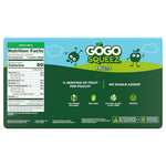 GoGo squeeZ Fruit on the Go, Apple Apple, 3.2 oz (Pack of 20), Unsweetened Fruit Snacks for Kids, Gluten Free, Nut Free, and Recloseable Cap, BPA Free Pouches (Packaging May Vary)