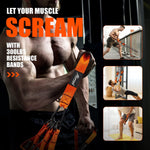 HPYGN 300LBS Resistance Bands Set - Fitness Bands for Muscle Training, Strength, Yoga, Home Gym